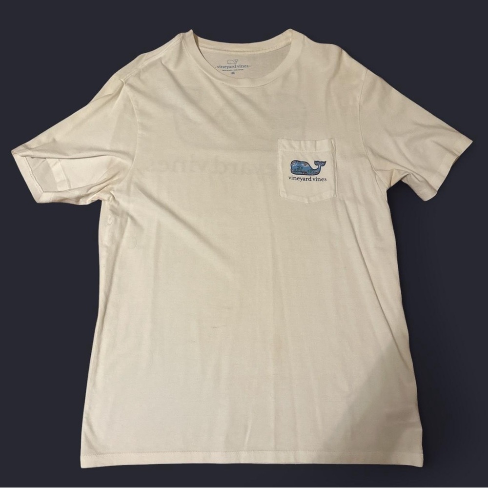 Vineyard Vines Cream Men's Shirt